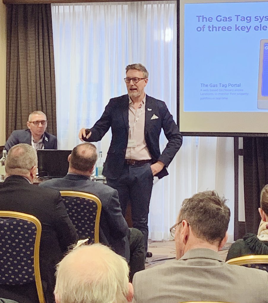 NHMFOfficial's tweet photo. How do you know you’re compliant? Stewart Davison @GasTagUK breaks it down. “It really is all about safety first” #NHMFConference #Compliance #SocialHousing https://t.co/qh9L5sx3nc