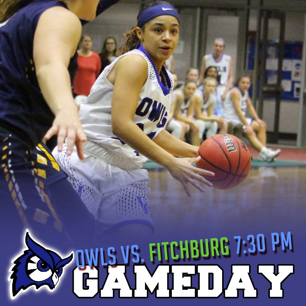 WestfieldOwls's tweet photo. Westfield State looks for its 26th straight conference home win tonight when Fitchburg State comes to town. #WelcomeToSplashtown #LetsGoOwls #D3Hoops https://t.co/C0QnP0jBp9