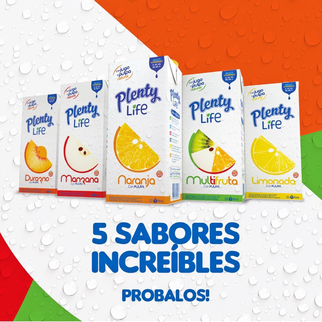 JugosPlenty's tweet photo. No falta nada! Plenty Life llega para darle más sabor a tu día 🍉🍏🍋 https://t.co/Ktq4mUHukv