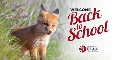 CCAurora's tweet photo. Spring semester begins today. We love to see all you Red Foxes back and ready to learn! Have a great semester. #BeTheFox https://t.co/C8C7Hlgn3h