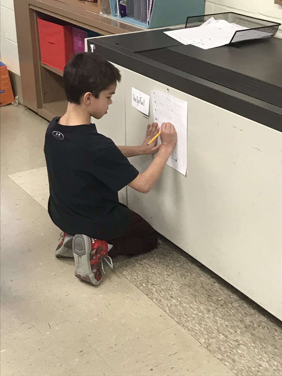 LeppertWillieES's tweet photo. “Scooting” around the room practicing suffixes using sound boxes! We love using this strategy! Thanks again @PattyNestor1! @lisadingle5 @WarrenES_BCPS @Sargiriadi https://t.co/kOTs6GjPEs