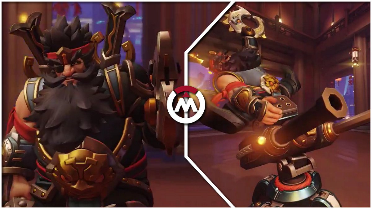 Overmatch_OW's tweet photo. 💥🐷| #Overwatch   

Brûlez vos ennemis avec le skin ZHANG FEI Torbjörn ! 

Le nouvel an lunaire d’Overwatch commence le 24 janvier ! https://t.co/TsphF8nJFJ
