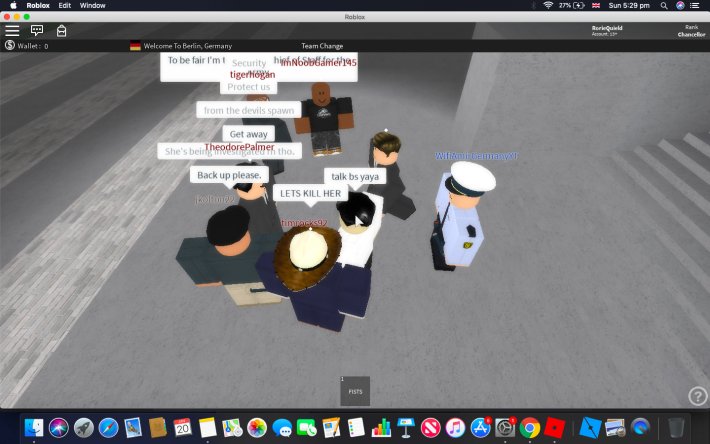 GermanyGovRBLX's tweet photo. Due to the threatening remarks of the leader of the political party Mr. Theodore Palmer, the Provisional Government of Germany lodged a complaint to the Germany Federal police against the remarks maintained by him. https://t.co/I3FFSWvsAE