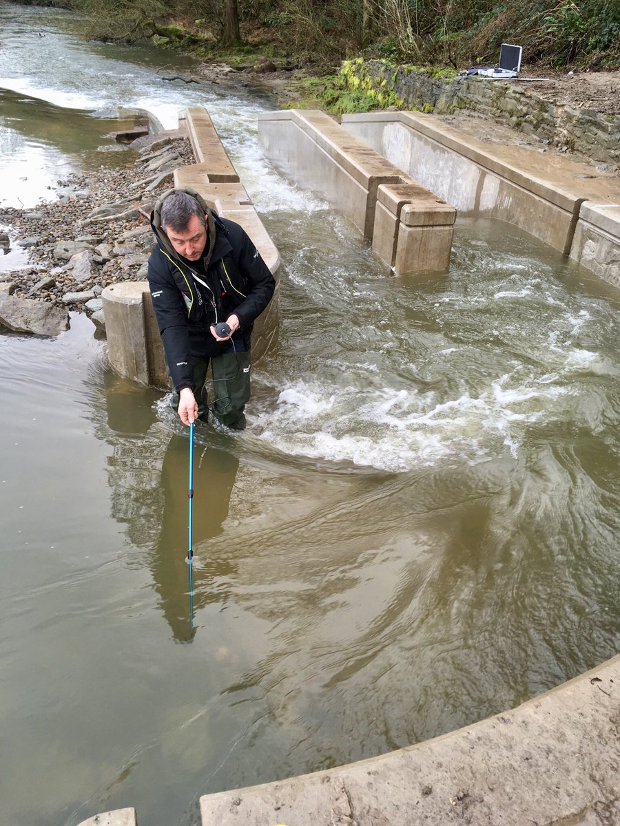 ChrisBaingerEA's tweet photo. Great work @severnrivers managed to escape the office and have a little play with your new #fishpass River #Teme #Ludlow #Shropshire A great result of partnership working to finally unlock this #barriertomigration
@FishtekConsult @fishmigration https://t.co/4tlAMxIZ2M