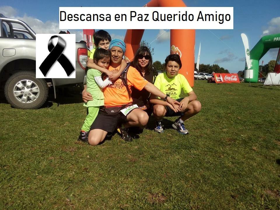 #PuertoMontt Amigos corredores y cercanos a nuestro club, lamentamos profundamente informar la partida de nuestro querido amigo Patricio Concha (QEPD). Ahora correrás libre por el mejor lugar de todos amigo Pato.