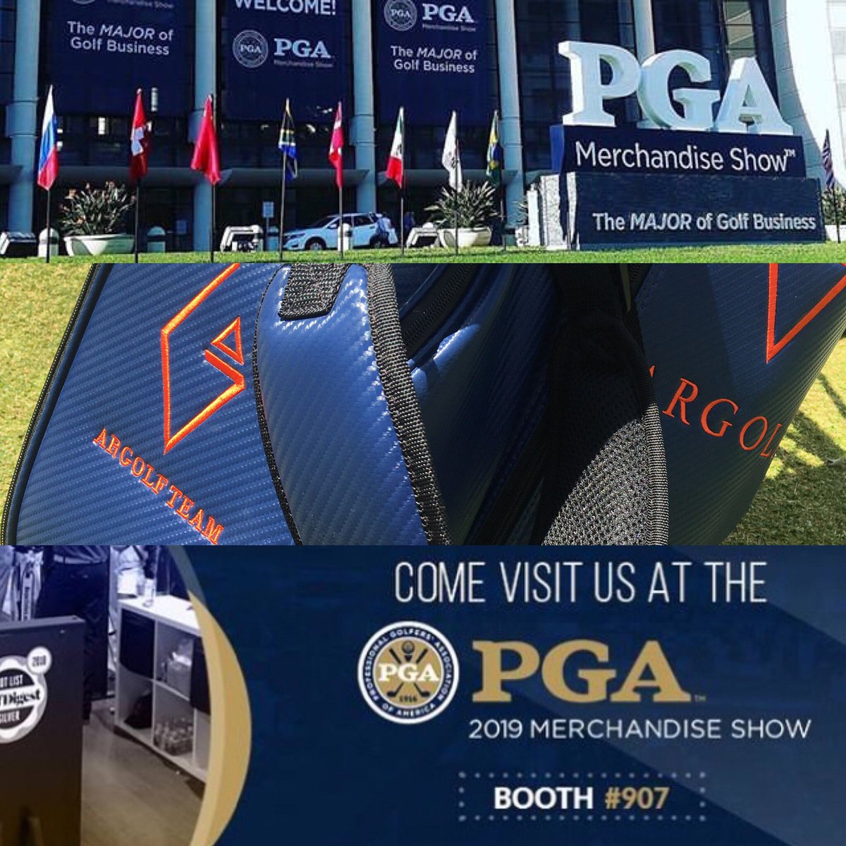 GrebencCo's tweet image. If you are attending the 2019 PGA Merchandise Show.  Make sure to stop by Booth #907.  You can check out the new putter model, as well as Argolf’s first set of irons.  #pga #putters #irons #argolf #Orlando #golfshow
