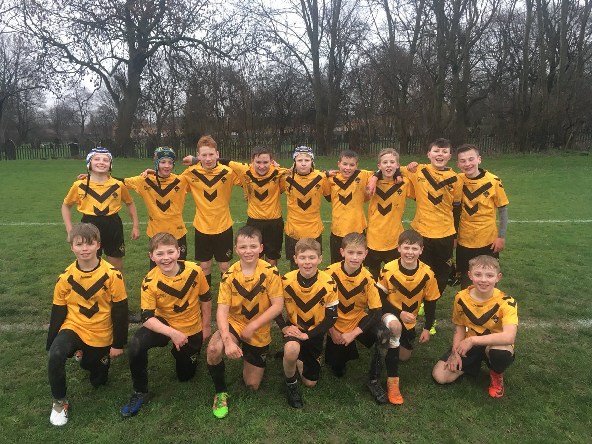 CastlefordPE's tweet photo. Well done to the Year 7 Boys Rugby team who beat St Marys (Hull) 28-0 today in the Yorkshire Cup Semi Final. They are still unbeaten and will be aiming for their first trophy on Thursday 14th March @ Fev Rovers https://t.co/cEk08fuba9