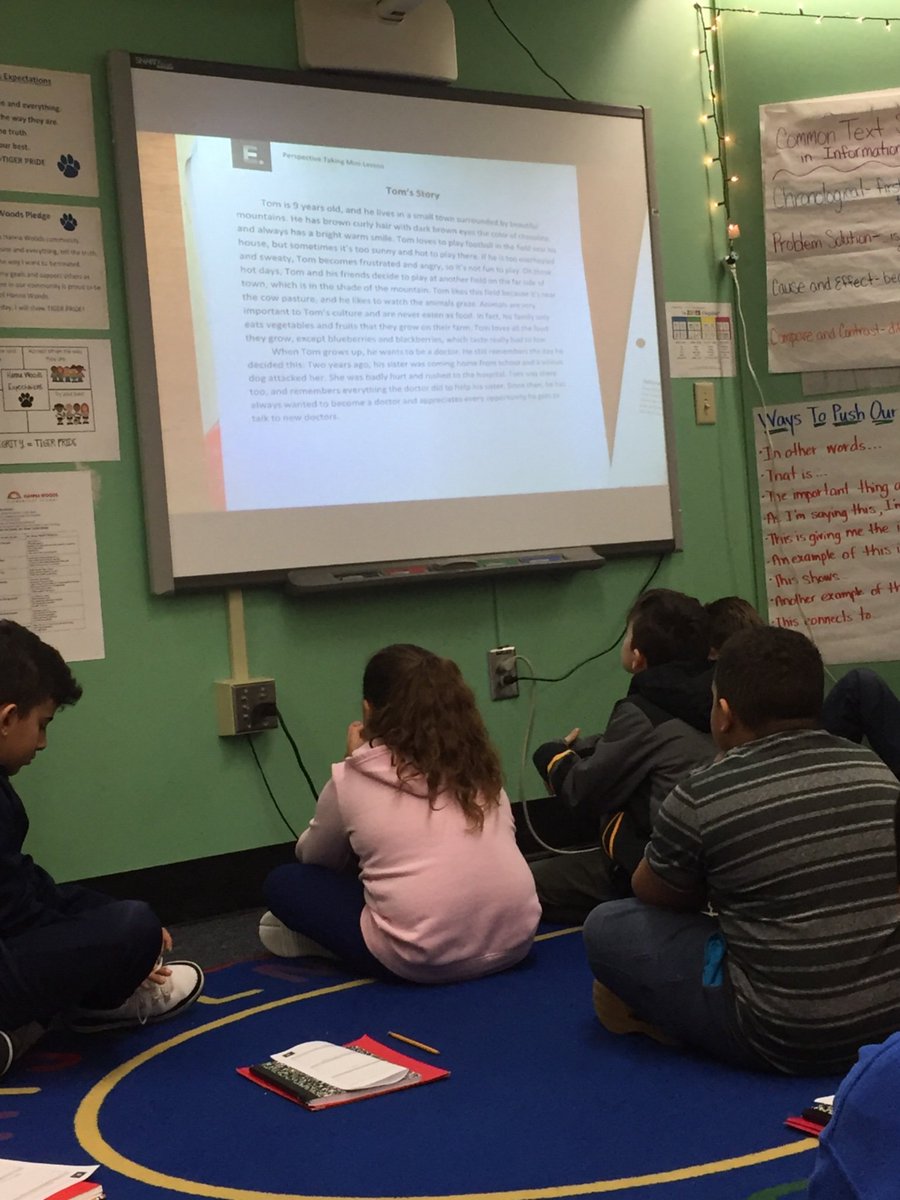 Cohee_Class's tweet image. Doing an Empatico lesson on understanding “Perspective.” The students discussed different situations. @EmpaticoOrg @NNSTOY @ParkwaySchools #empathy #KindnessMatters