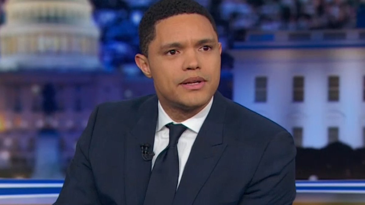 "The kids came out and said they were afraid...I'm watching the video, you guys are dancing, and your shirt is off. I've never taken my shirt off when I'm afraid."
Trevor discusses the MAGA kids controversy #BetweenTheScenes:
