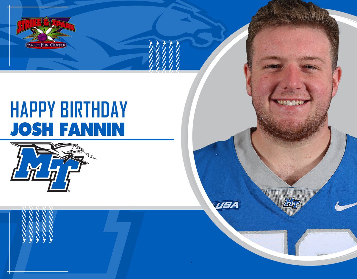 MT_FB's tweet photo. RT to wish Josh Fannin a Happy Birthday!! #BlueRaiders https://t.co/GUFFfFEMH5