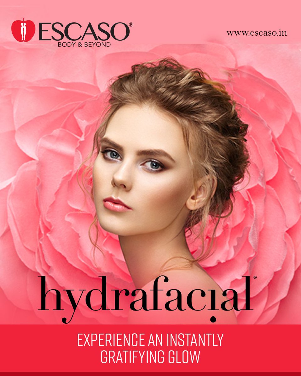escasoclub's tweet photo. Delight in the results of hydrafacial. Bring the youthful glow on.
#hydrafacial #escaso #facial #newface #gd #facialtreatment https://t.co/7g2HRVFW8v