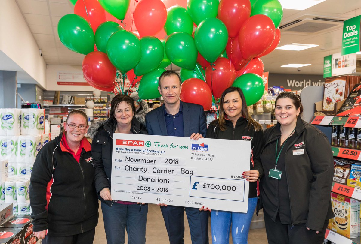 SPARScotland's tweet image. Did you know that SPAR Scotland has donated £700,000 to local community groups and charities over the last decade (2008-2018)? #supportinglocalcommunities