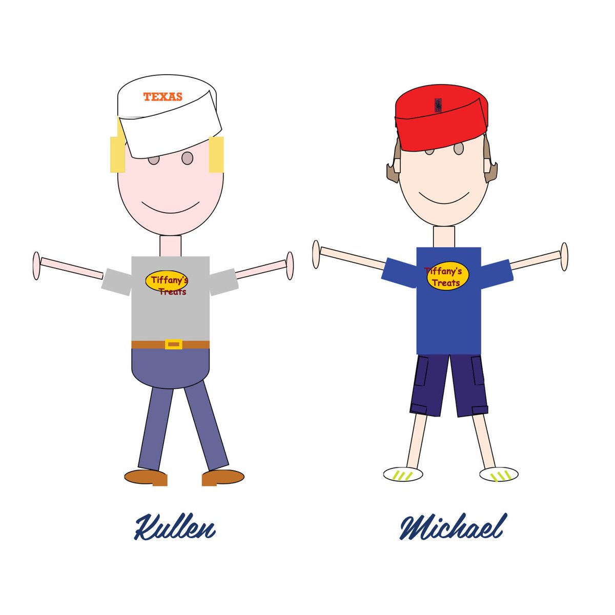 tiffstreats's tweet photo. Back when #tiffstreats first started 20 years ago, Tiff used to create portraits of every employee in Microsoft Word! Even cooler than that; employees Kullen, Levi, Michael, Ryan, Scott, and Zach have been with us from the very beginning! (Or left but eventually came back.) https://t.co/dqpwOJ64F0