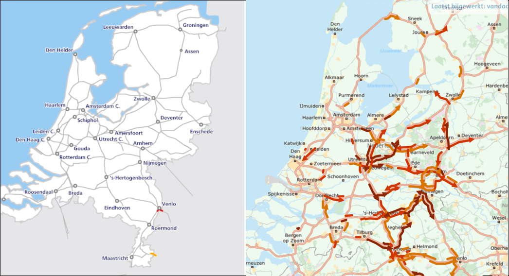 PeterKassenaar's tweet photo. Situatie op het spoor, vs. situatie op de weg. Waar zijn de criticasters nu? Well done, @NS_online en @ProRail  #ns #sneeuw https://t.co/SZuZ91628E