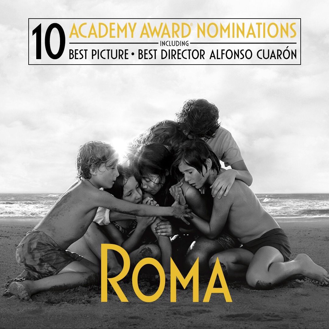 We want to congratulate <a href="/alfonsocuaron/">Alfonso Cuaron</a> for ‘Roma’, a beautiful film in Spanish and Mixtec, for his 10 #Oscar nominations. Diversity matters.