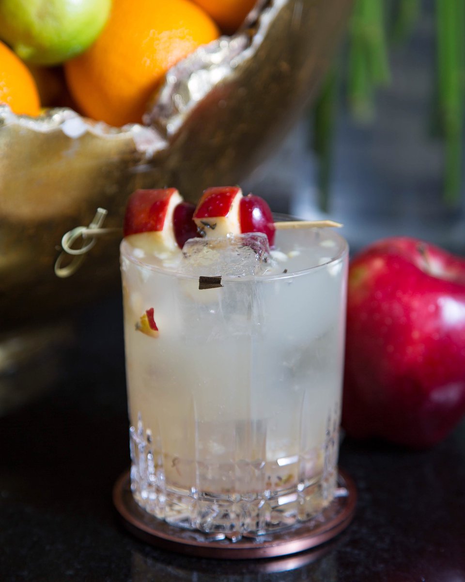 An apple a day keeps the doctor away. Get your apple serving with our Farm to Bar: Winter Edition, made with fresh apples &amp; grapes