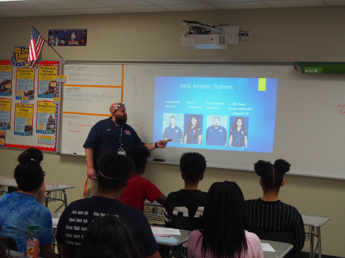 manvelmcconnell's tweet photo. Wonderful speakers from AISD for the Manvel Junior College and Career Day! #MJHCCD19 @ManvelJH @ManvelHS @AlvinISD https://t.co/iOLlgLh1DV