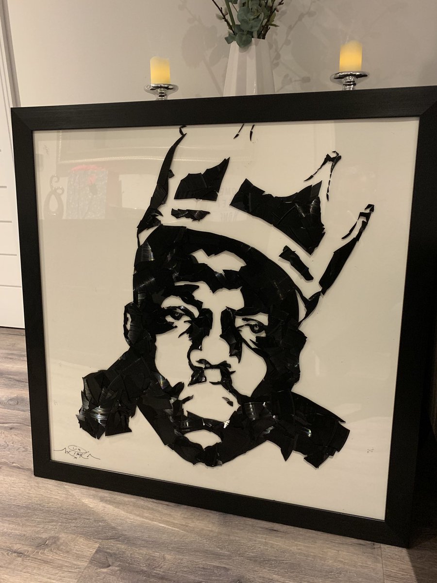 matt_burrow's tweet photo. Another amazing job by @kay_aye_ar_kay #BiggieSmalls #smashedhits #lifeafterdeath https://t.co/UcsgLmx5n9