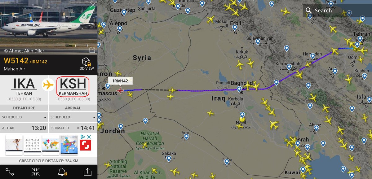JulianRoepcke's tweet photo. Sneaky Iranians! ;-)
#SyriaExpress
#MahanAir https://t.co/ZObTJW7Foa