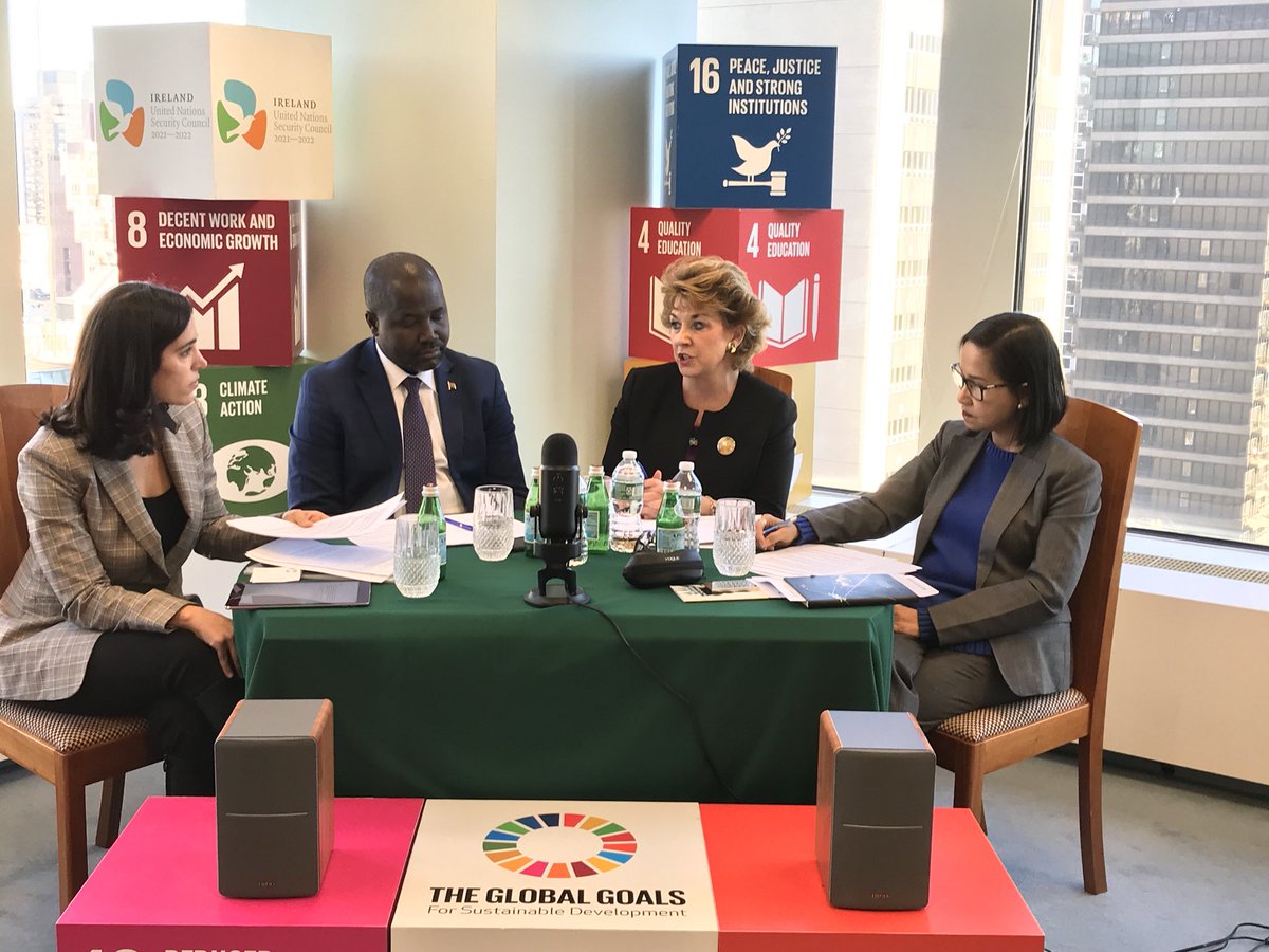 Powerful discussion on women &amp; peacebuilding today thanks to our incredible panel and hundreds of listeners around the world!

Did you miss the event? #WatchThisSpace for the podcast of the conversation from our partners <a href="/newsdeeply/">News Deeply</a>. #wps #UNSCR1325