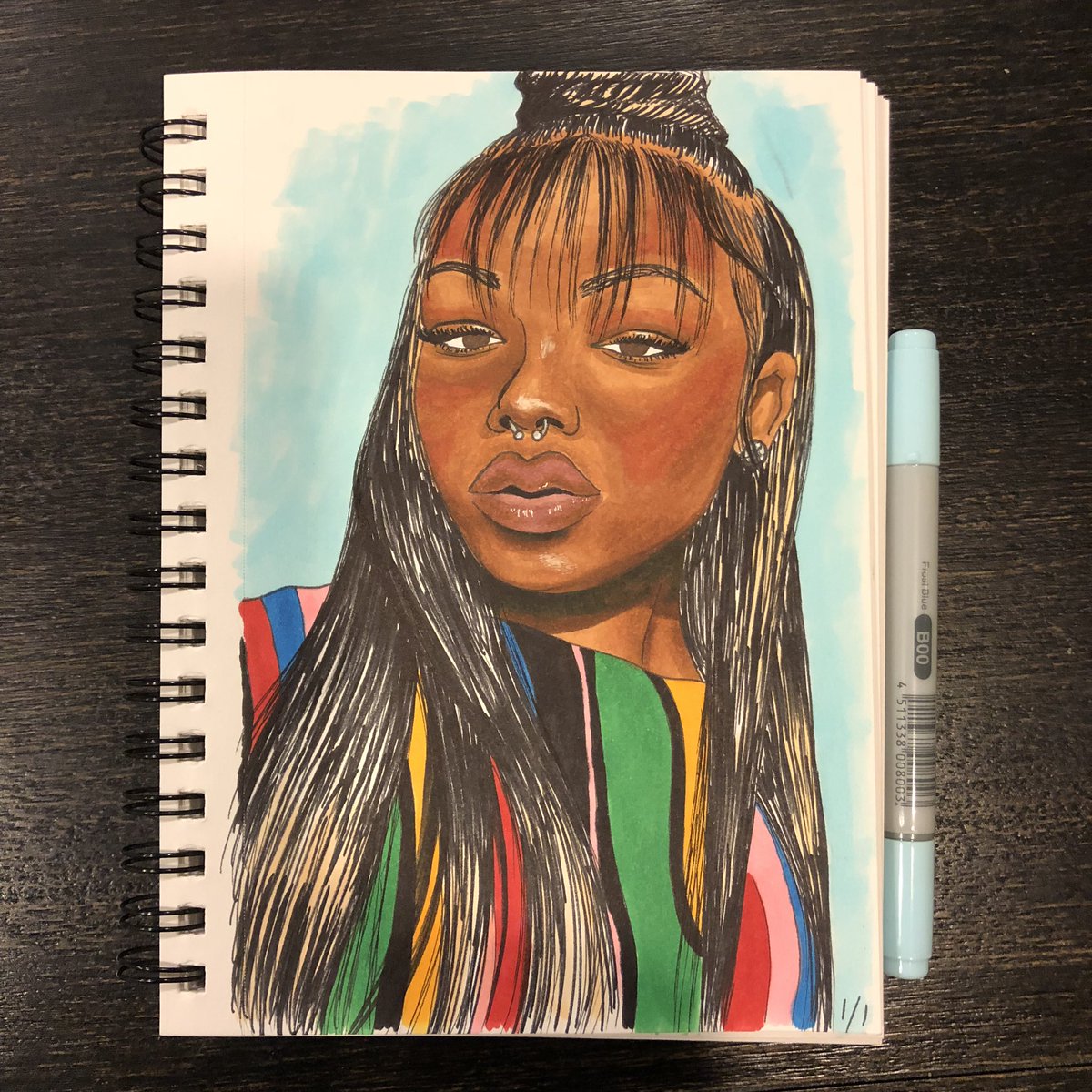 artheaux_'s tweet photo. Iโve been in a drawing mood lately. #copicmarkers #addmeonig ๐ซ https://t.co/3hsbg00IM9