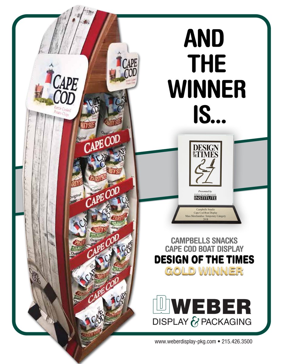 Weber Display & Pkg tweet media