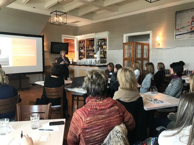 NBSBridgeport's tweet photo. We had a wonderful time at the PWB Meeting at the Saugatuck Rowing Club. The meeting featured an excellent presentation by Michelle Houge from Houge Design. 

#northeastbuildingsupply #bridgeportlumber #HougeDesign https://t.co/mnThJmwbnf