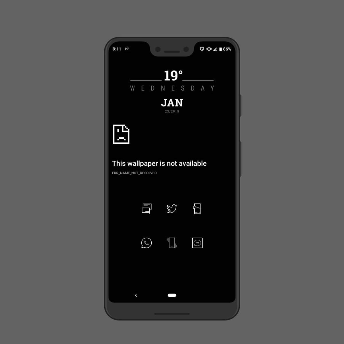 Bogmat20's tweet photo. #WednesdaySetup
Icons▫️Glyphon by Fritz Frankie
Wallpaper ▫️Creative
Widget ▫️FAV KWGT @ppickCH
Template ▫️ Creative @KubixStudio
#CreativeHomeScreen https://t.co/BCRmKt4rZC