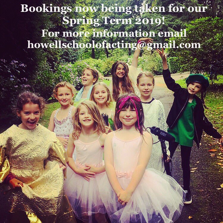 HowellActingSch's tweet image. Book on to our Spring Term 2019 classes visit howellschoolofacting.com 
#cardiffmums #actingforkids #BookNow
