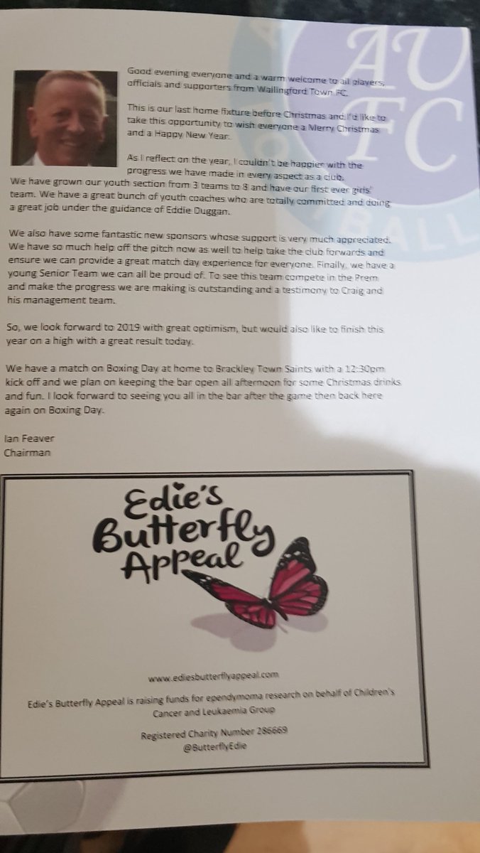 First visit to <a href="/ardleyunitedfc/">Ardley United FC</a> this year. A comfortable cup win. Thank you for your continued support of <a href="/ButterflyEdie/">EdiesButterflyAppeal</a>