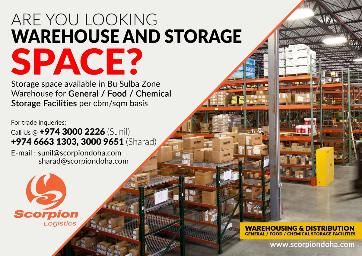 ScorpionLogist2's tweet photo. The Value Add In Logistics - Scorpion Logistics Qatar

https://t.co/8ICLFNHJ9z

Welcome #Qatar! 
#wearehere
أهلا بك في قطر

#customs #clearance #Solutions #cargo #management #packing #events #exhibition #documents #consultant #consultancy #trading  #freight #Transportation https://t.co/QxFoCdUxdI