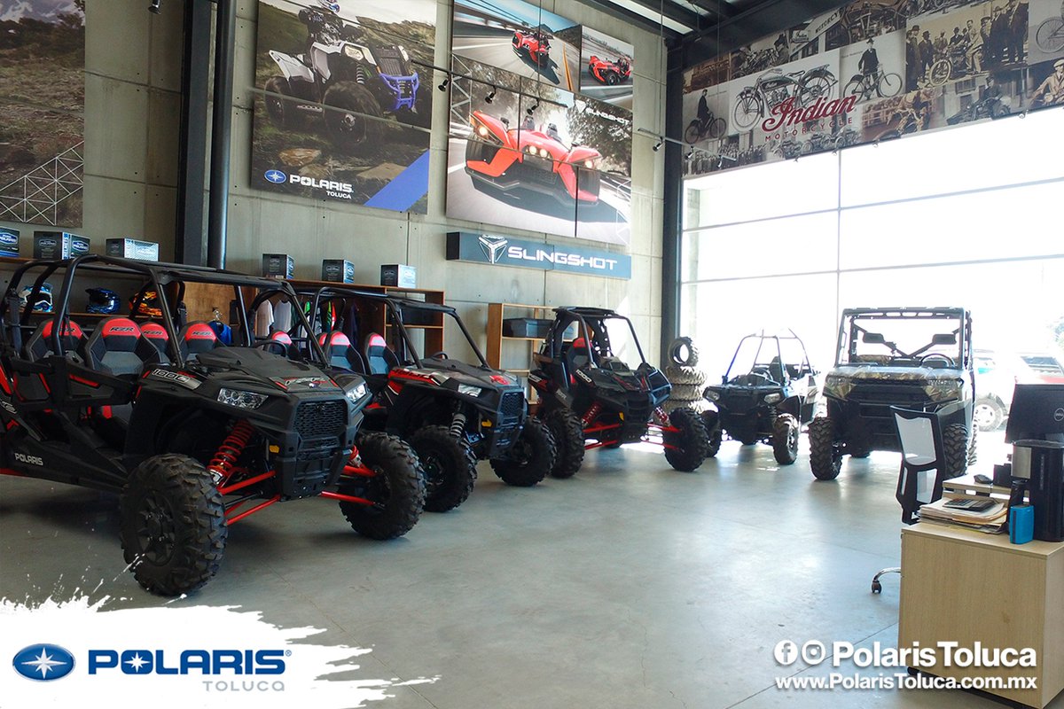 polaris_toluca's tweet image. ¡Ven con nosotros y conoce a la familia de vehículos que conquistan terrenos! #AventuraPolaris #OffRoad #RZR #Ranger #PolarisAce