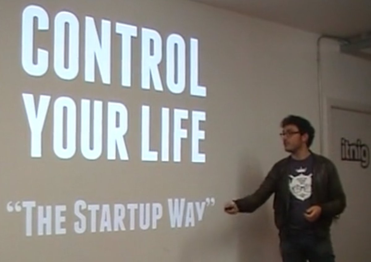 Join us Thursday, Barcelona 1845, for a candid chat between <a href="/jordiromero/">Jordi Romero</a> and <a href="/robfitz/">Rob Fitzpatrick 📚</a>, covering all things startup, including his take on how to run a startup while controlling your life and enjoying your freedom. Grab a free ticket --> buff.ly/2R604g3. At <a href="/MovistarCentre/">Movistar Centre</a>