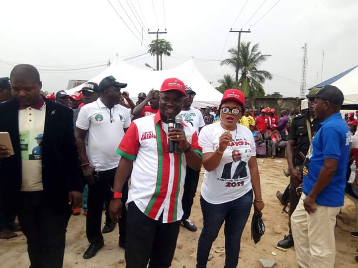benigbakpa's tweet photo. I sincerely want to appreciate the Ethiope East @OfficialPDPNig Campaign Committee for staging our #Okiemute2019 campaign in Ward 1. I am indeed very honoured and grateful to everyone who turned up.

My priority is to attract incredible attention to Ethiope Federal Constituency. https://t.co/l0VHkNS26M