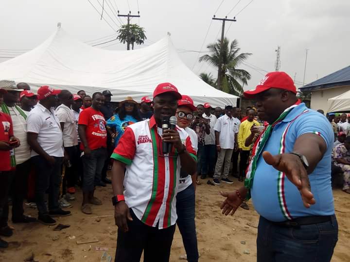 benigbakpa's tweet photo. I sincerely want to appreciate the Ethiope East @OfficialPDPNig Campaign Committee for staging our #Okiemute2019 campaign in Ward 1. I am indeed very honoured and grateful to everyone who turned up.

My priority is to attract incredible attention to Ethiope Federal Constituency. https://t.co/l0VHkNS26M