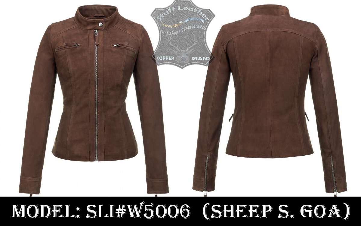 STUFFLEATHER92's tweet image. Ladies Article No# W05006 Mad By genuine Sheep S. GOVA Leather
Designed By Manufacturer Brand "STUFF LEATHER"
STUFF LEATHER INDUSTRIES (PVT LTD) 
SCCI Certified Company
Tel: 0092-348-1470452
E-mail: stuffleatherindustries@gmail.com
#leatherjacket #ladiesjackets #leather #leatherp