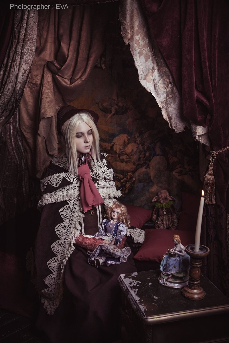 astariqn's tweet photo. KiviOn as The Plain Doll from Bloodborne 

https://t.co/wWfGYvRiai https://t.co/Sz4mOtXSZi
