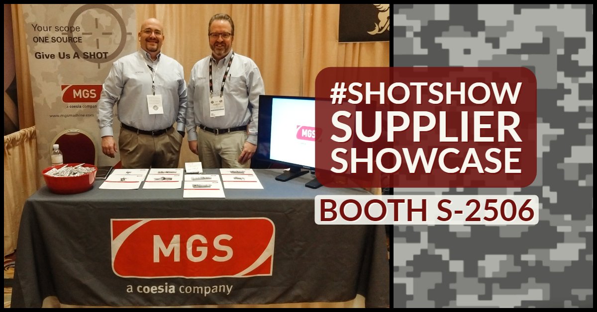 Back at it for day 2 of the #SHOTShow Supplier Showcase! Visit our booth to discuss your packaging needs!