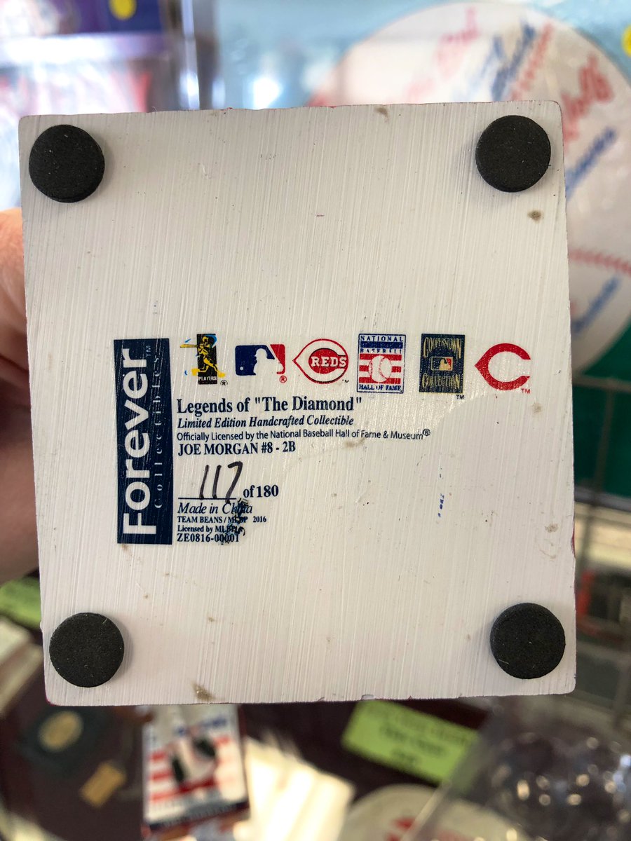 ASportsGallery's tweet image. want to win this Joe Morgan bobblehead? only 180 made! 

RT &amp;amp; follow to be entered to win!

you can meet former Cincinnati Red Joe Morgan &amp;amp; get his autograph at SG at 6:30pm March 6th. tickets go on sale 1/26 at 10am online, by phone or in person. cincysportsgallery.com