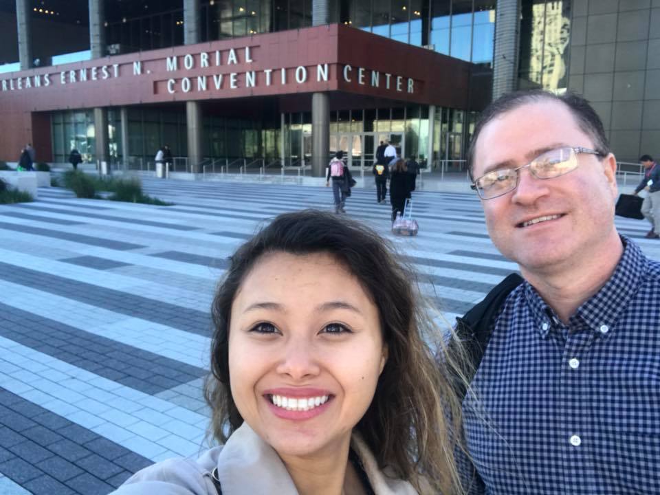 BPSF92's tweet photo. The Foundation's Teacher Professional Development Program recently helped foreign language teachers Benjamin Hamilton and Amy Nguyen attend The American Council on the Teaching of Foreign Languages (ACTFL) Conference in New Orleans. #FoundationImpact #TeacherDevelopment @actfl https://t.co/HGYzaSJU2p