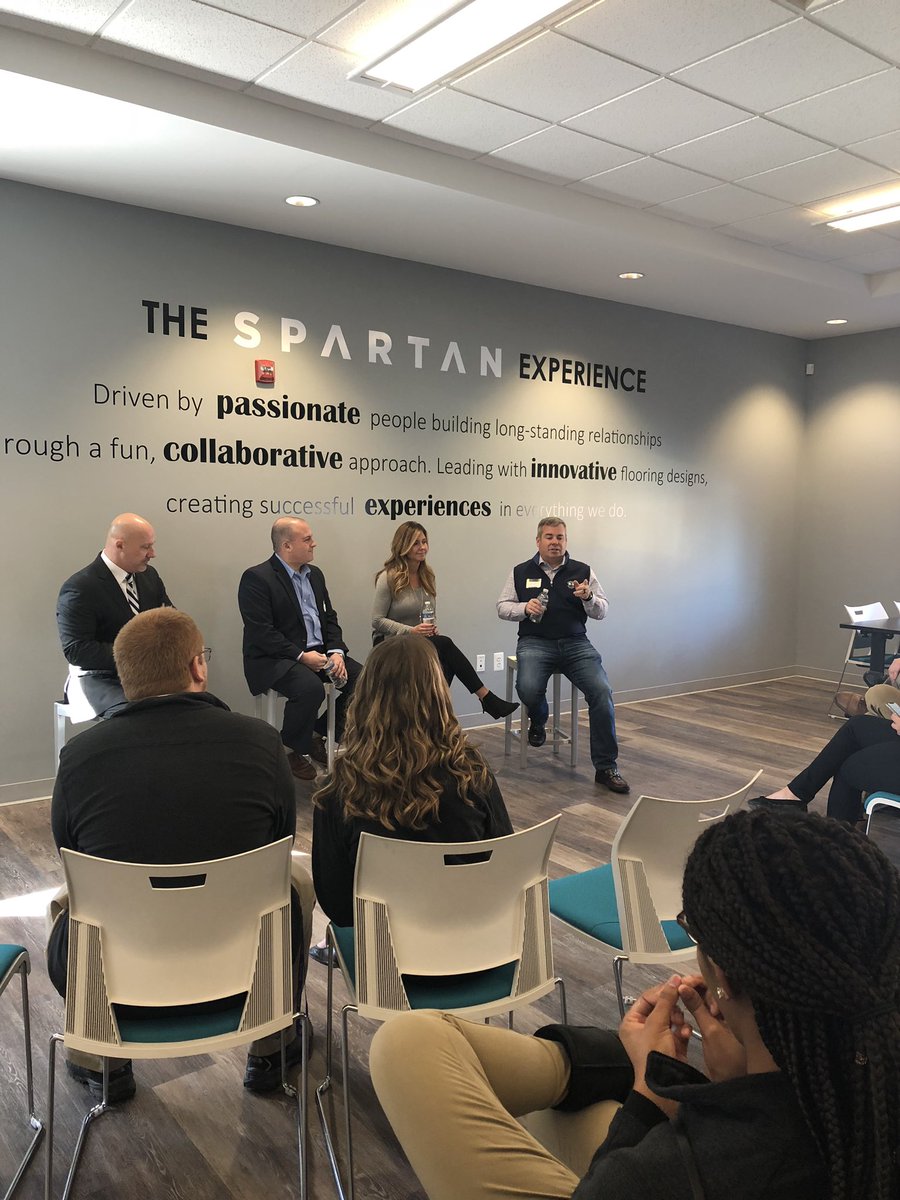 ycpkristin's tweet image. Thank you @YCPAlumni from @SpartanSurfaces for your great advice to our #SpartaNation #YCPRoadCrew.