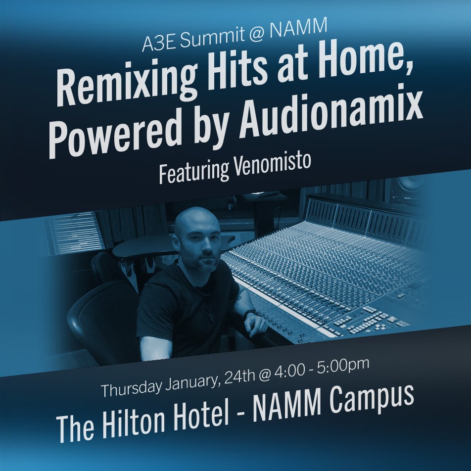 audionamix's tweet photo. Dance music producer @venomisto teaches you how to take your drum programming and top-of-the-mix percussion to the next level in this A3E workshop, featuring XTRAX STEMS.
#remix #NAMMshow #EDMmusic #separatevocals #vocalisolation #drumprogramming #drumisolation #musicproduction https://t.co/yVsWF6EfUh