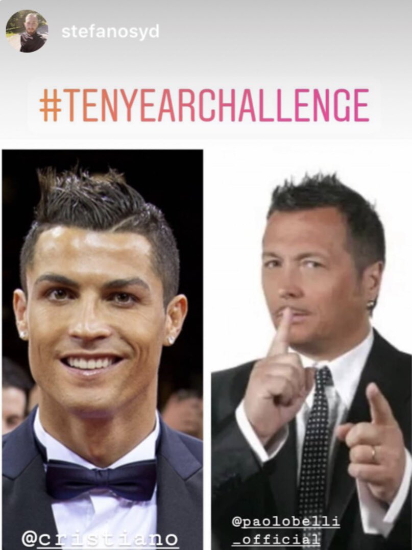 paolobelliswing's tweet image. Ho visto che #stefanosyd su @instagram 🤪 sostiene questo... 😳🤩🤪🤷‍♂️🥂può essere ... sicuramente non  nel #contoinbanca 🤩 #comunque #grazie 🤩 #divisidallanascita #cr7 @Cristiano @juventusfc #storiadiungrandeamore #juventus #juve #tenyearchallenge