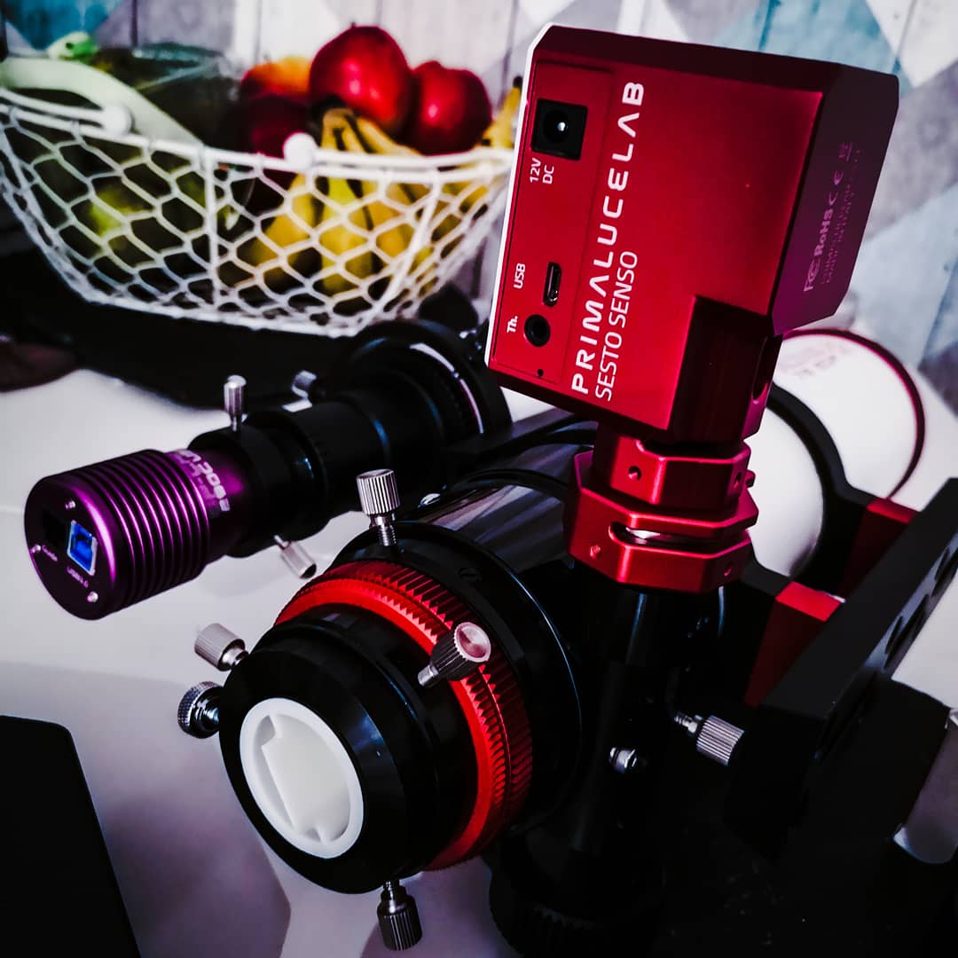 AstroStace's tweet photo. Today my new robotic focuser from @PrimaLuceLab arrived! Exciting! Here are a few shots to answer some questions ;) and I'll try and get a review / unboxing up soon 😁 impressed with the quality so far! #Astrophotography #newkit #primalucelab https://t.co/DJkvvKQrVg