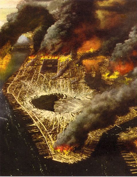 sevensixfive's tweet image. Chesley Bonestell, 1948; Buckminster Fuller, 1960