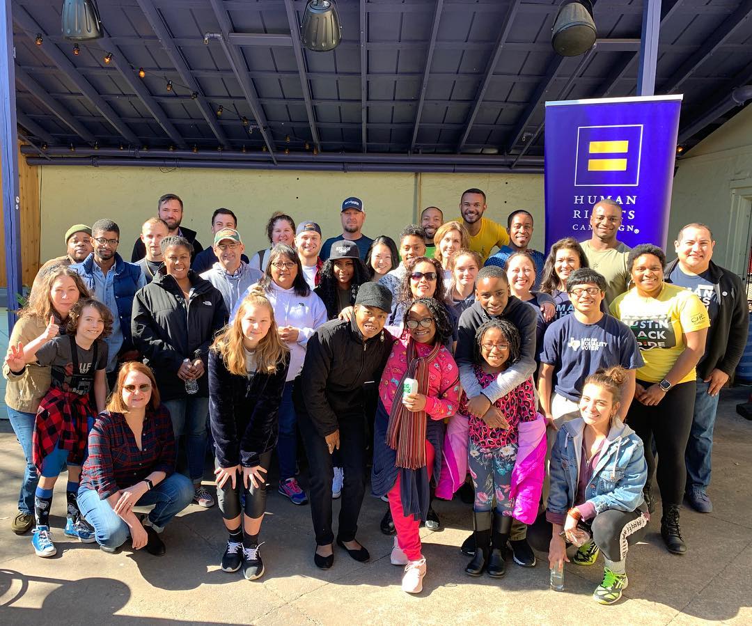 Austin-area volunteers honor MLK Day