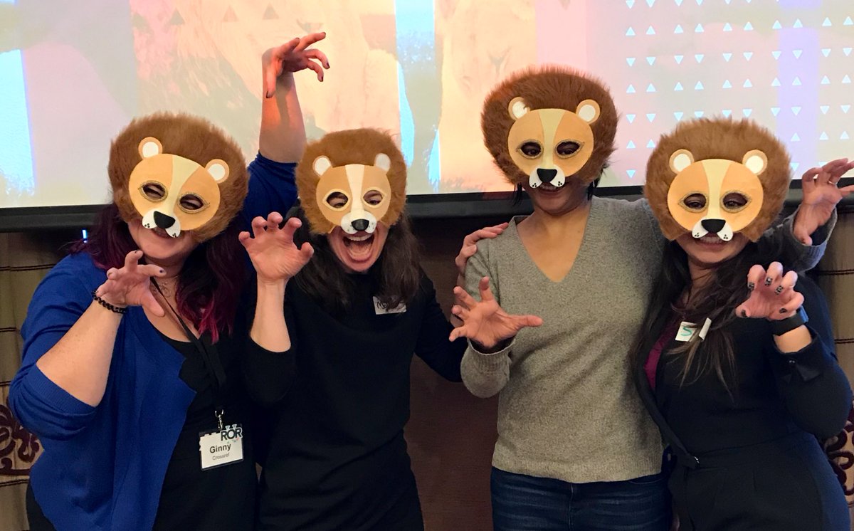ResearchOrgs's tweet photo. Thanks to everyone that attended or otherwise interacted with our Community Stakeholder meeting today, and thanks to the @HiltonDublin for hosting this pride of ROR-ing lions! Join our Slack community and our session on Thursday at #PIDapalooza19 #LetsRORtogether #GetReadyToROR https://t.co/bGRb9nepQq
