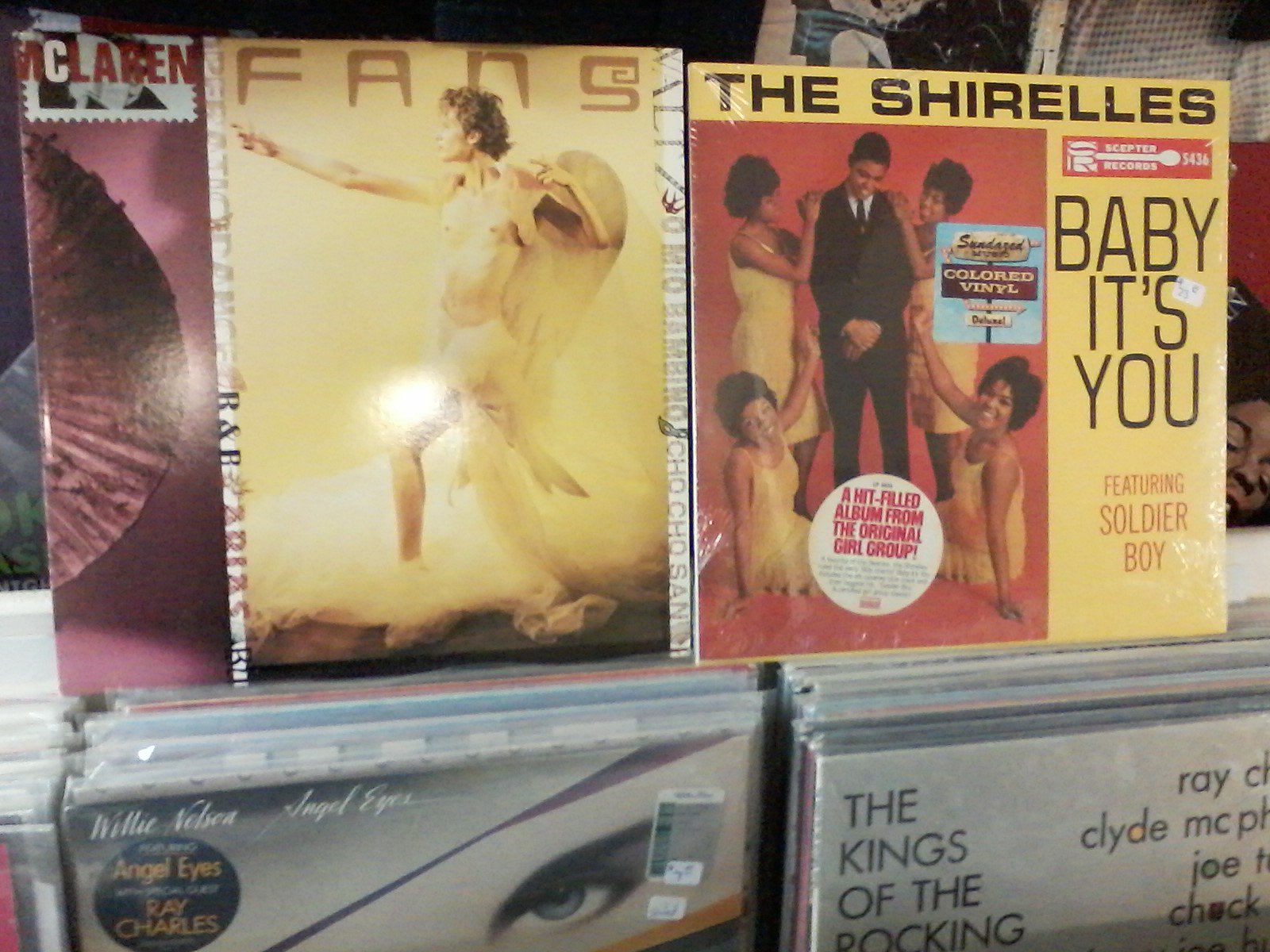 Happy Birthday to the late Malcolm McLaren & the late Addie \"Micki\" Harris of the Shirelles 