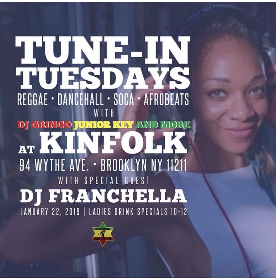 DeeDDT41's tweet image. Tonight #Kinfolk94 Presents #TuneInTuesdays at @kinfolklife. Music by  @DJGRINGONYC &amp;amp; @djfranchella. 94 Wythe Ave https://t.co/JFva5WYwdW.