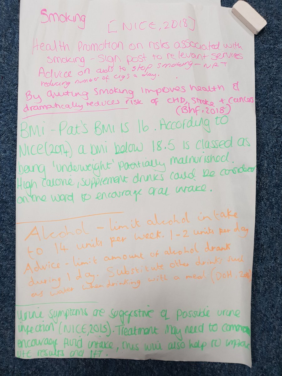 traceyrogers37's tweet image. Great session today working with 03/16 exploring #assessmentofneed #healthpromotion #evidencebasedinterventions #NU3341